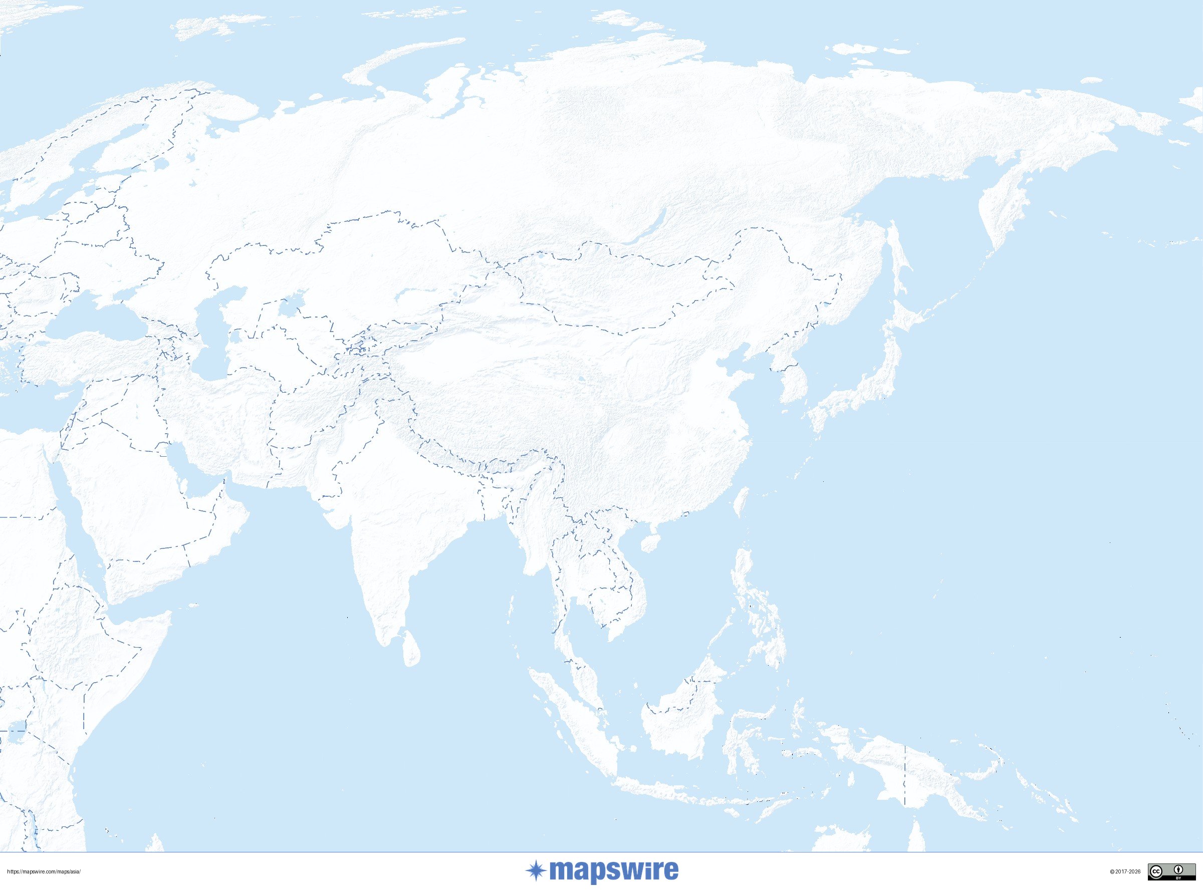 Map Of Asia Outline Printable Blank Map Of Asia Printable Map Of Asia Outline Printable Blank Map Of Asia Printable