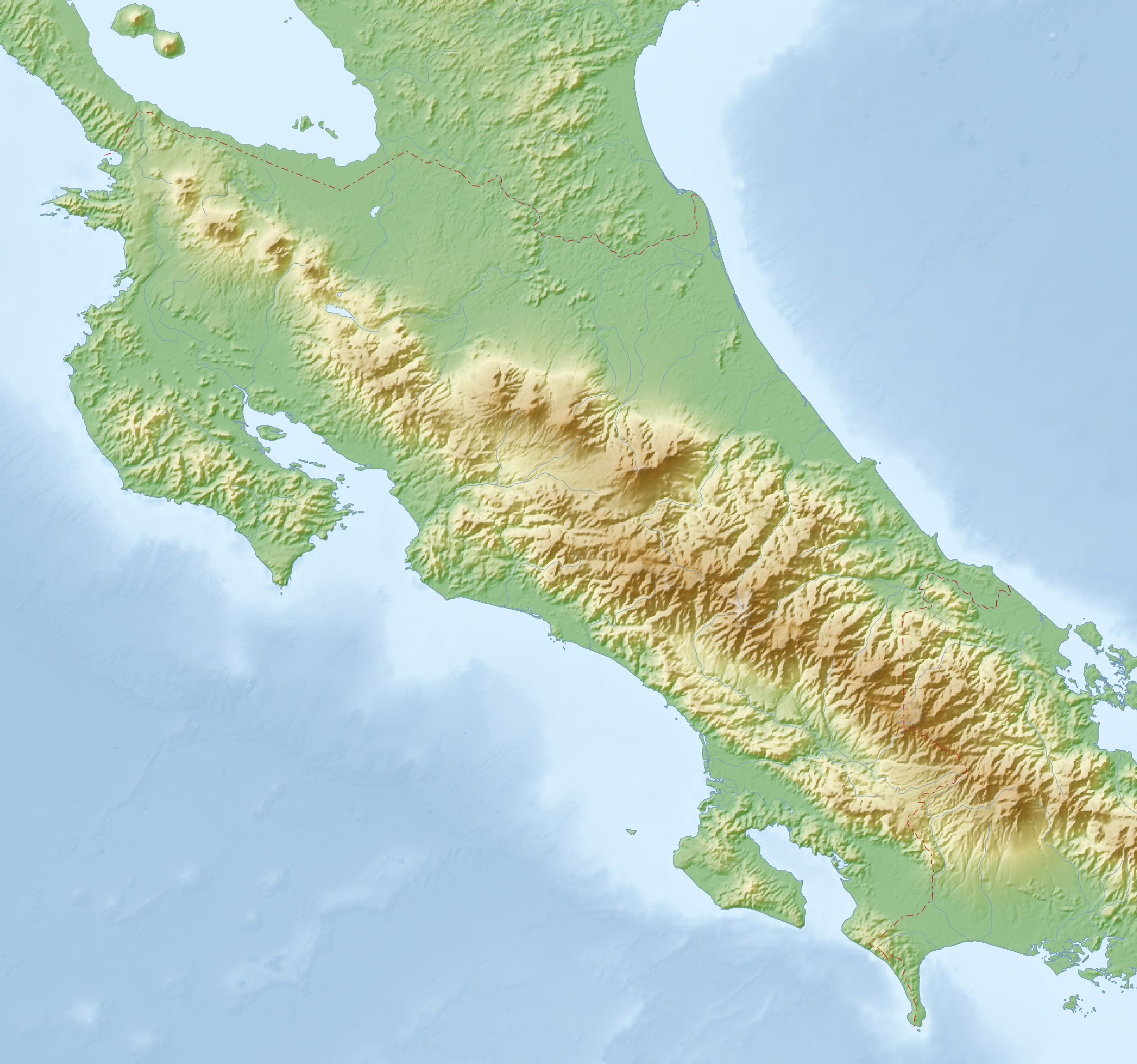 Gratis kort over Costa Rica | MapswireGratis kort over Costa Rica | Mapswire  