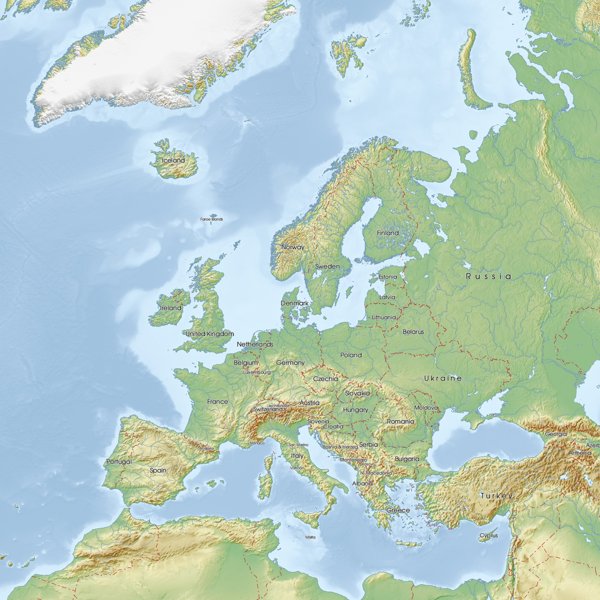Europe Mapsphere Free Maps of Europe | Mapswire