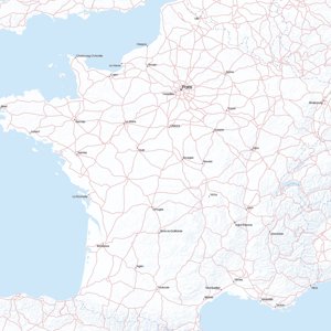 Free Maps of France | Mapswire