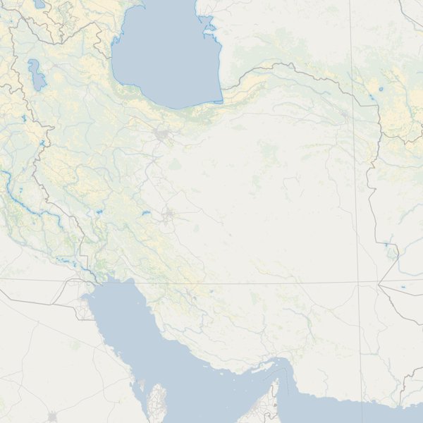 Free Maps of Iran | Mapswire