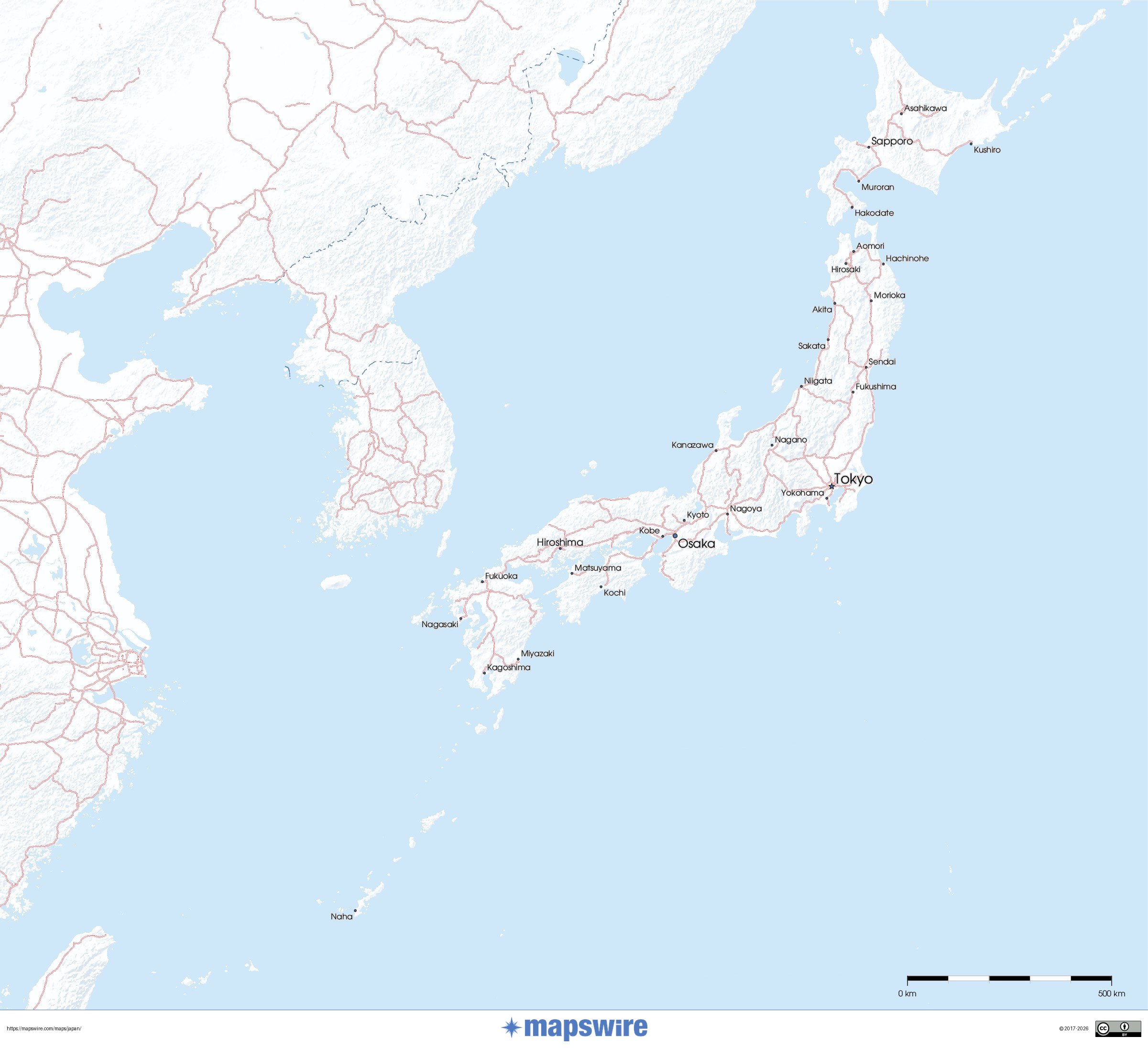 Free Maps Of Japan Mapswire Free Maps Of Japan Mapswire