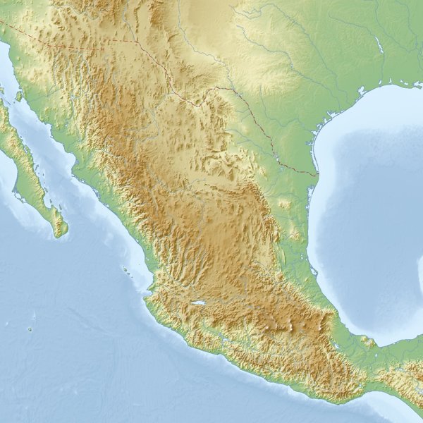Free Maps of Mexico | Mapswire